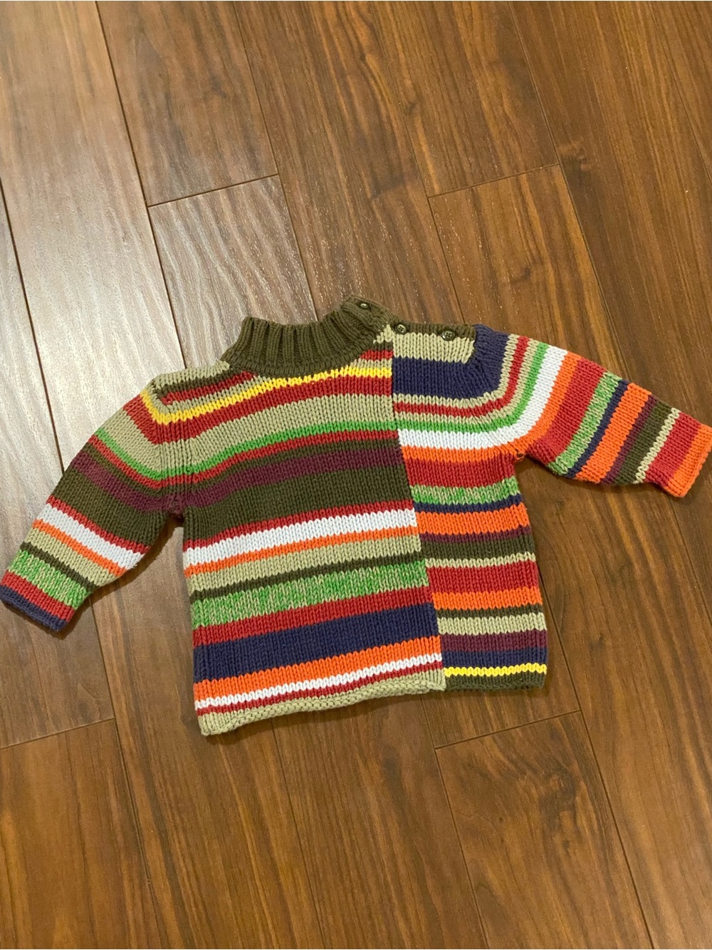 Baby Gap Striped Heavy Knit Sweater 12-18 months